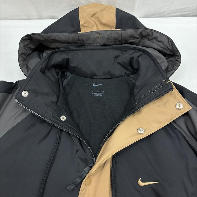 ナイキ NIKE ジャケット、上着 ジャンパー、ブルゾン DNA カラー ブロック バスケット ボール フーデッド ナイロン ジャケット DQ6199-010 L メンズ USED 古着 中古 50170113