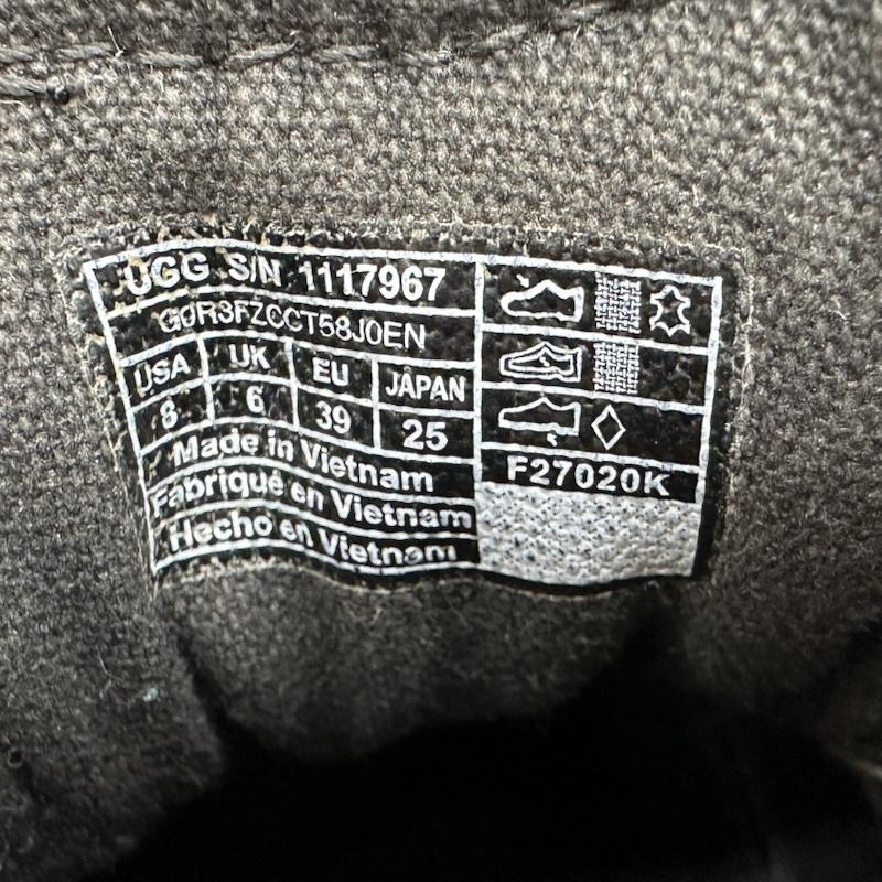 アグ UGG スニーカー スニーカー 25.0cm MARIN LACE マリーン レース スニーカー 1117967 25.0cm 黒 / ブラック / black レディース USED 古着 中古 50170117
