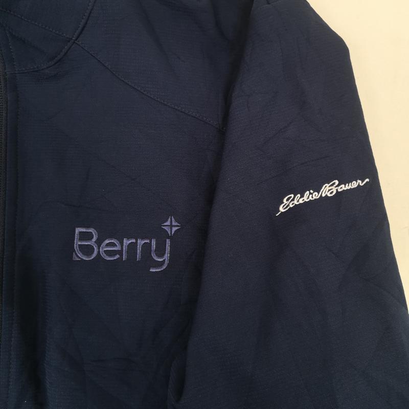 エディーバウアー Eddie Bauer ジャケット、上着 ジャンパー、ブルゾン リップストップ ストレッチ ソフト シェル ジャケット EB544 XL 紺 / ネイビー / navy メンズ USED 古着 中古 50170120