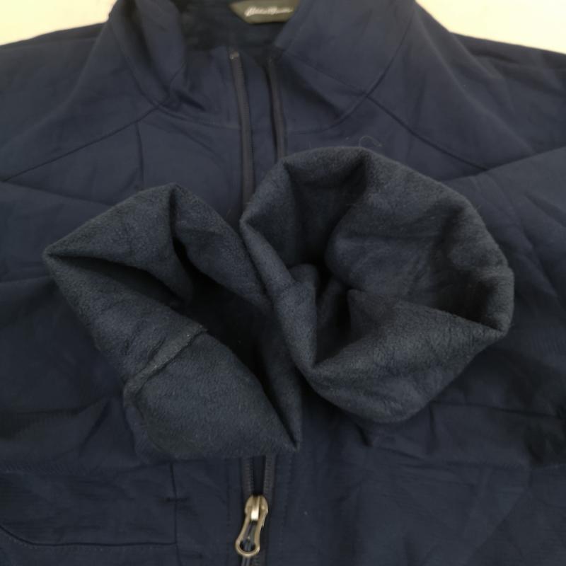 エディーバウアー Eddie Bauer ジャケット、上着 ジャンパー、ブルゾン リップストップ ストレッチ ソフト シェル ジャケット EB544 XL 紺 / ネイビー / navy メンズ USED 古着 中古 50170120