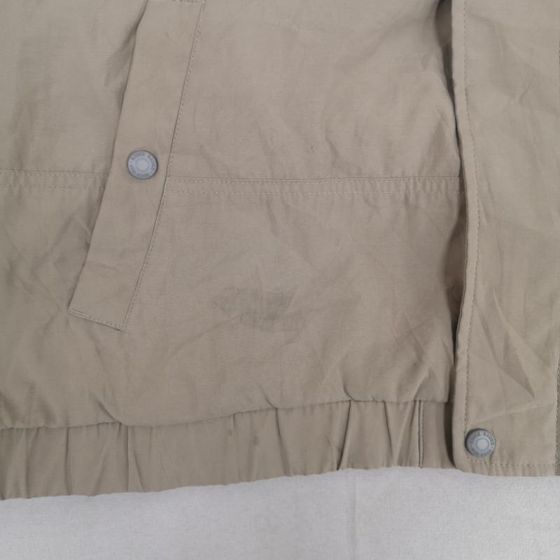 エディーバウアー Eddie Bauer ジャケット、上着 ジャンパー、ブルゾン 黒タグ ウィンドブレーカー スウィングトップ ハリントン ジャケット XL ベージュ / ベージュ / beige メンズ USED 古着 中古 50170121