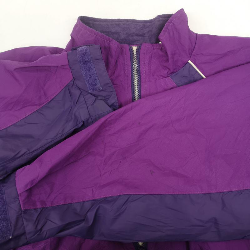 フィラ FILA ジャケット、上着 ジャンパー、ブルゾン ロゴパッチ ハーフジップ アノラック ジャケット M 紫 / パープル / purple メンズ USED 古着 中古 50170134