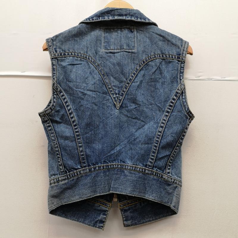 リーバイストラウスアンドコー Levi Strauss & co. ベスト ベスト TYPE 1 タイプワン ライン デニム ベスト S インディゴ / インディゴ / Indigo レディース USED 古着 中古 50170136
