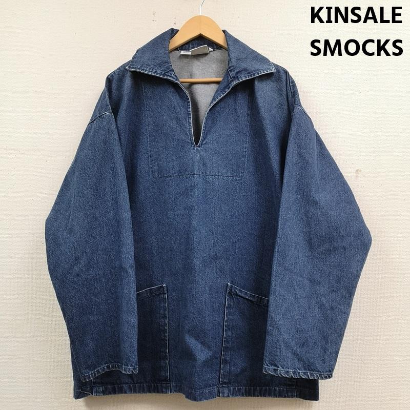 古着 USED ジャケット、上着 ジャンパー、ブルゾン KINSALE SMOCKS キンセール スモックス スキッパー デニム フィッシャーマン スモック XL インディゴ / インディゴ / Indigo メンズ USED 古着 中古 50170147
