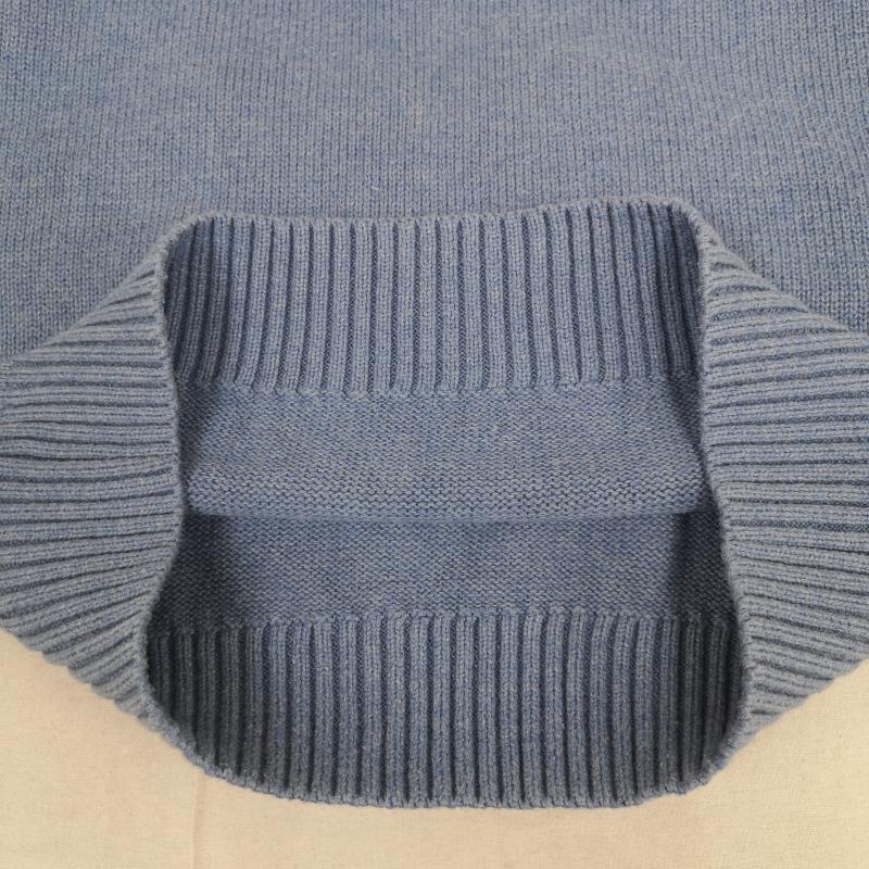 ポロラルフローレン POLO RALPH LAUREN ニット、セーター 長袖 ポニー ロゴ 刺繡 ワンポイント クルーネック ニット セーター S 青 / ブルー / blue X 水色 / ライトブルー / メンズ USED 古着 中古 50170148