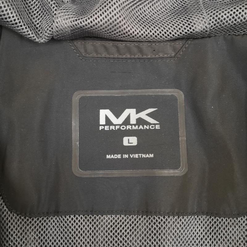 マイケルコース MICHAEL KORS ジャケット、上着 ジャンパー、ブルゾン 裏地メッシュ 袖ロゴ プリント ナイロン ジャケット L 黒 / ブラック / black メンズ USED 古着 中古 50170153
