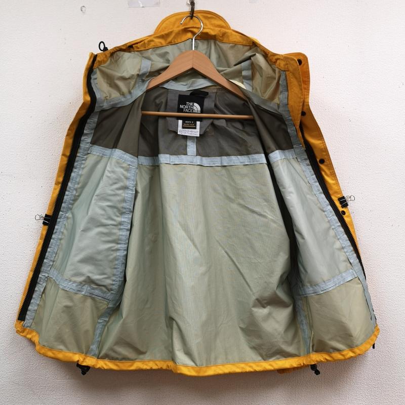 ザノースフェイス THE NORTH FACE ジャケット、上着 ジャンパー、ブルゾン GORE-TEX ゴアテックス ナイロン ジャケット マウンテン パーカ NP-2582 S 黒 / ブラック / black X 黄 / イエロー / yellow メンズ USED 古着 中古 50170154