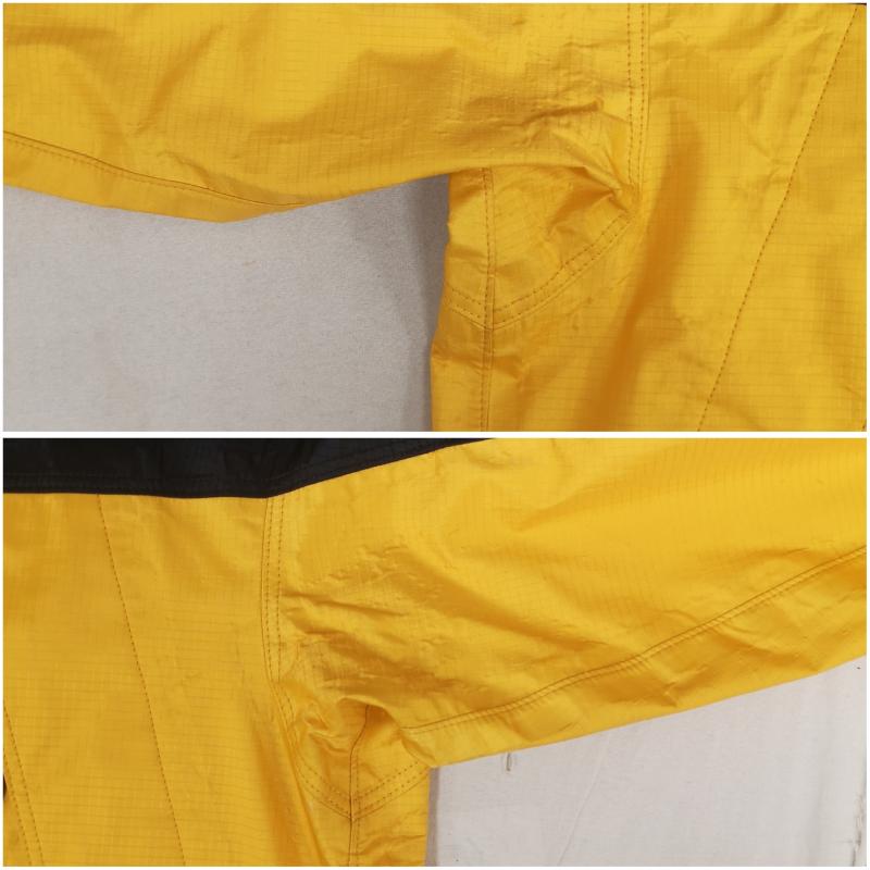 ザノースフェイス THE NORTH FACE ジャケット、上着 ジャンパー、ブルゾン GORE-TEX ゴアテックス ナイロン ジャケット マウンテン パーカ NP-2582 S 黒 / ブラック / black X 黄 / イエロー / yellow メンズ USED 古着 中古 50170154