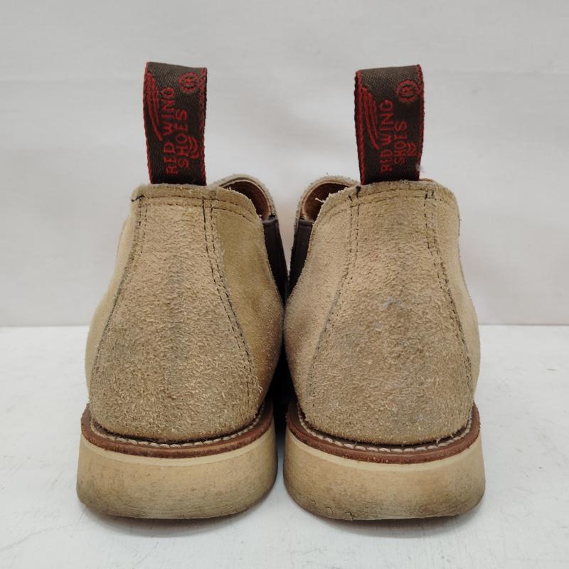レッドウィング RED WING ブーツ 一般 ヴィンテージ サイド ゴア ショート ブーツ 8148 ロメオ ROMEO US：9 ベージュ / ベージュ / beige メンズ USED 古着 中古 50170158