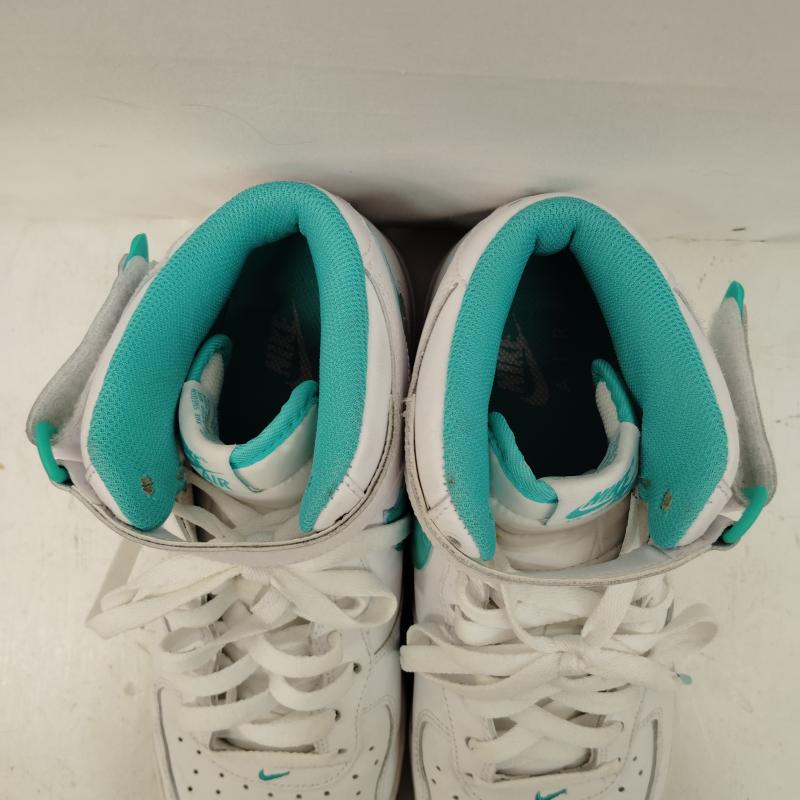 ナイキ NIKE スニーカー スニーカー Air Force 1 Mid  07  White/Clear Jade エアフォース1 27.0cm 白 / ホワイト / white X 緑 / グリーン / green メンズ USED 古着 中古 50170160