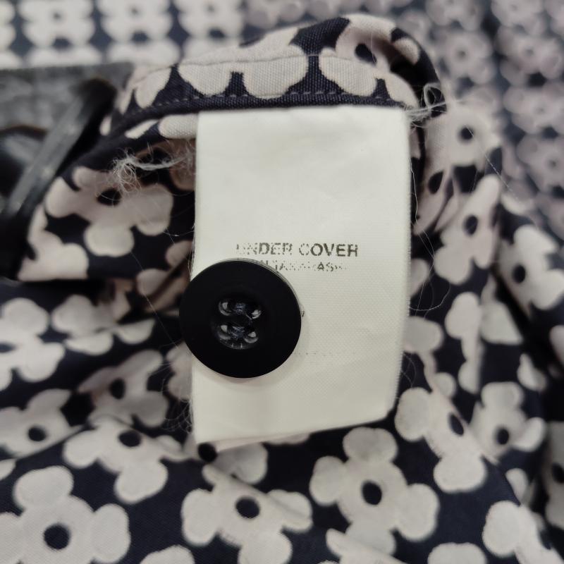 アンダーカバー UNDERCOVER シャツ、ブラウス 半袖 00SS コレクション SK務PT期 総柄 半袖シャツ K304 L 灰 / グレー / gray メンズ USED 古着 中古 50170161