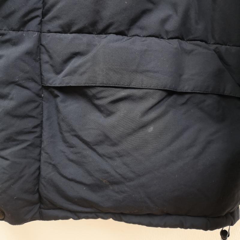 ザノースフェイス THE NORTH FACE ジャケット、上着 ジャンパー、ブルゾン 90s ロゴ 刺繡 ダウン バフィン ジャケット M 黒 / ブラック / black メンズ USED 古着 中古 50170162