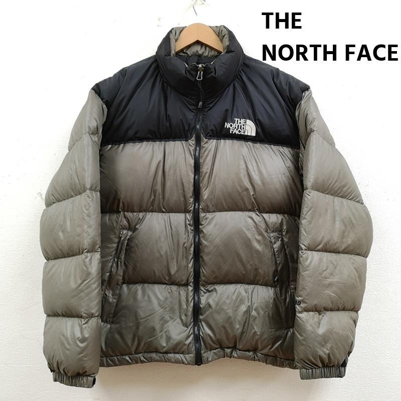 ザノースフェイス THE NORTH FACE ジャケット、上着 ダウンジャケット 90s 700フィル パワー ヌプシ Nuptse ダウン ジャケット ND01001 XL 黒 / ブラック / black X 銀 / シルバー / silver color メンズ USED 古着 中古 50170167