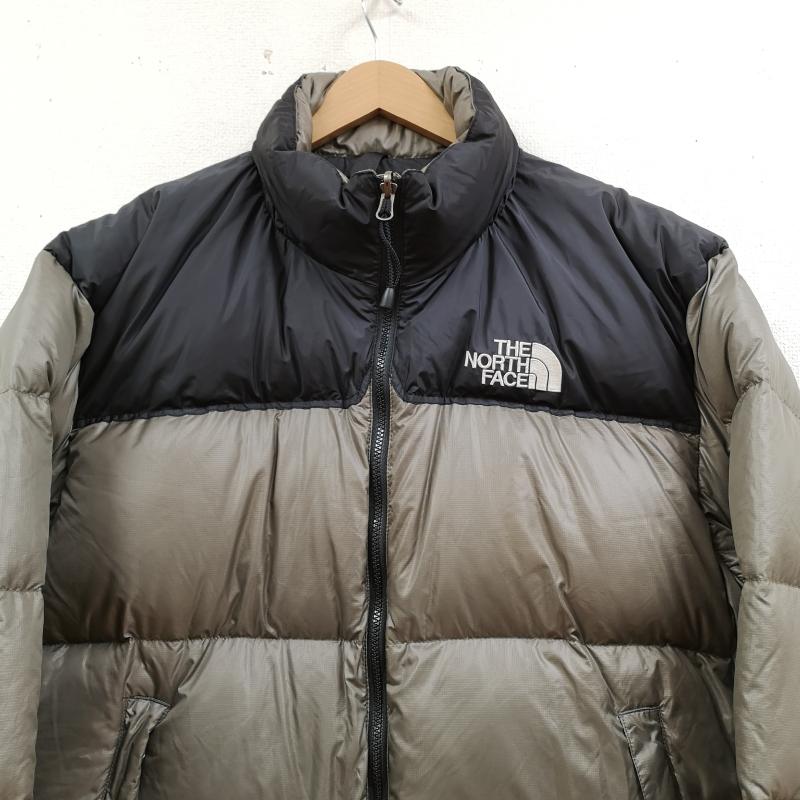 ザノースフェイス THE NORTH FACE ジャケット、上着 ダウンジャケット 90s 700フィル パワー ヌプシ Nuptse ダウン ジャケット ND01001 XL 黒 / ブラック / black X 銀 / シルバー / silver color メンズ USED 古着 中古 50170167