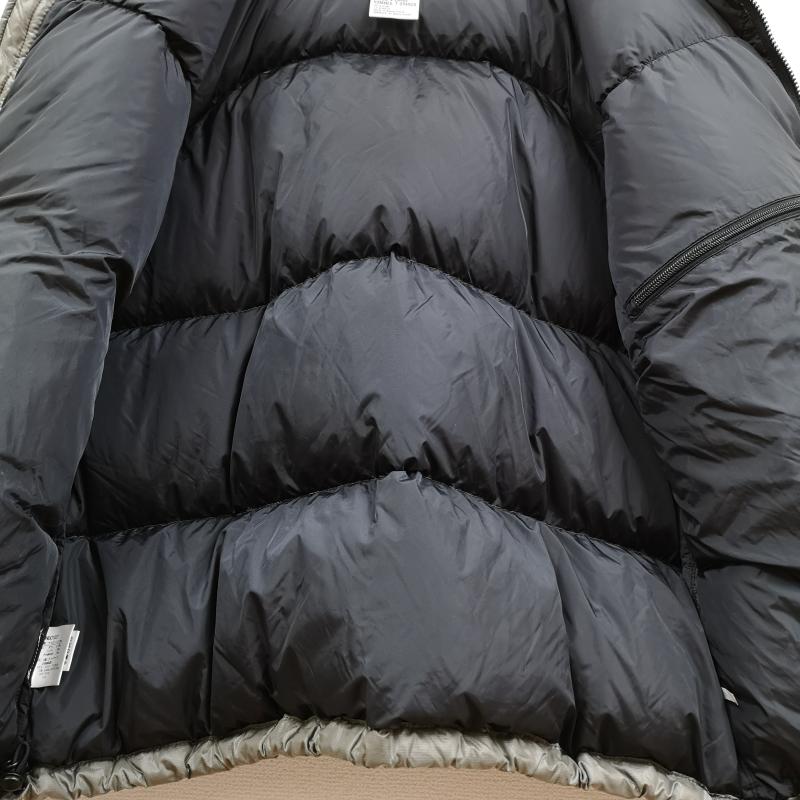 ザノースフェイス THE NORTH FACE ジャケット、上着 ダウンジャケット 90s 700フィル パワー ヌプシ Nuptse ダウン ジャケット ND01001 XL 黒 / ブラック / black X 銀 / シルバー / silver color メンズ USED 古着 中古 50170167