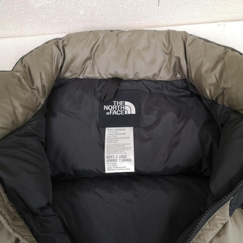 ザノースフェイス THE NORTH FACE ジャケット、上着 ダウンジャケット 90s 700フィル パワー ヌプシ Nuptse ダウン ジャケット ND01001 XL 黒 / ブラック / black X 銀 / シルバー / silver color メンズ USED 古着 中古 50170167