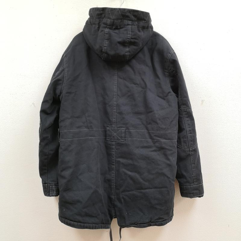 ショット schott ジャケット、上着 フライトジャケット ダック生地 N3-B フライト ジャケット ミリタリー コート L 黒 / ブラック / black メンズ USED 古着 中古 50170170