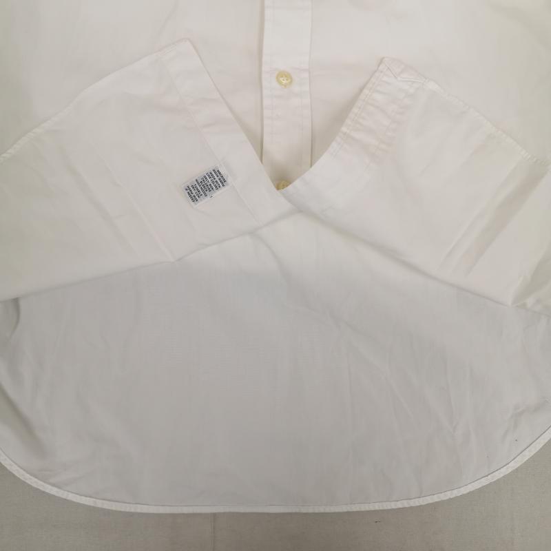 ポロバイラルフローレン Polo by RALPH LAUREN シャツ、ブラウス 長袖 ポニー 刺繡 ワンポイント REGENT CUSTOM FIT 長袖 シャツ M 白 / ホワイト / white メンズ USED 古着 中古 50170172