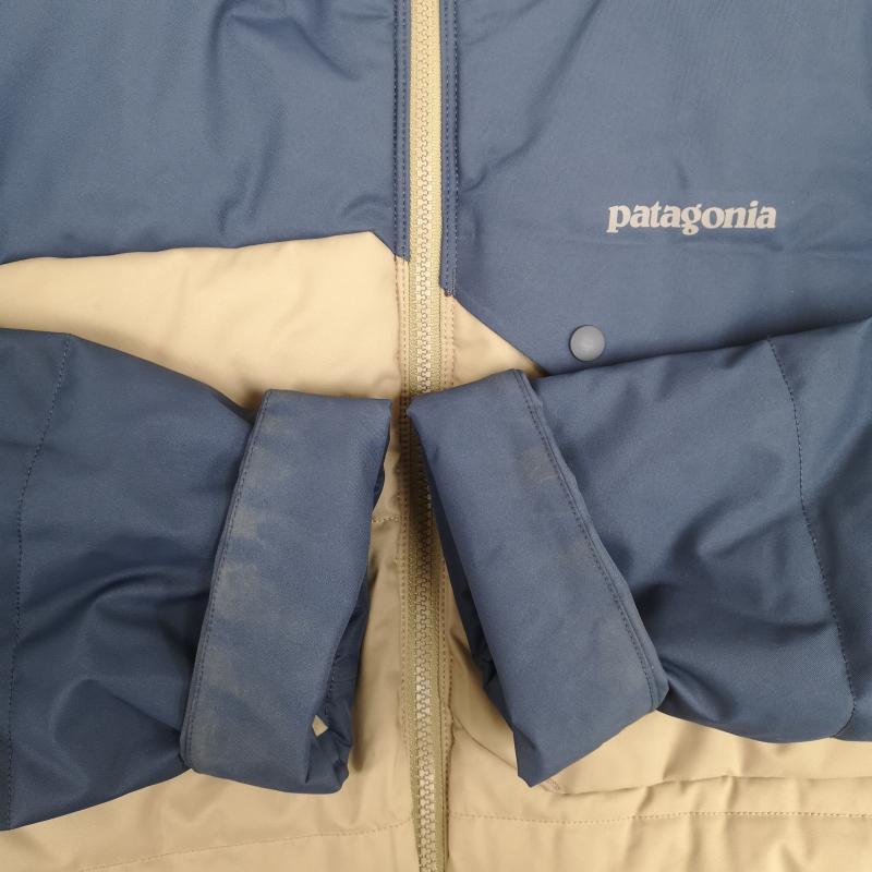 パタゴニア patagonia ジャケット、上着 ジャンパー、ブルゾン 耐久性 撥水 サーモグリーン RECCO ルビコン ジャケット 29348 L ベージュ / ベージュ / beige X 紺 / ネイビー / navy メンズ USED 古着 中古 50170175