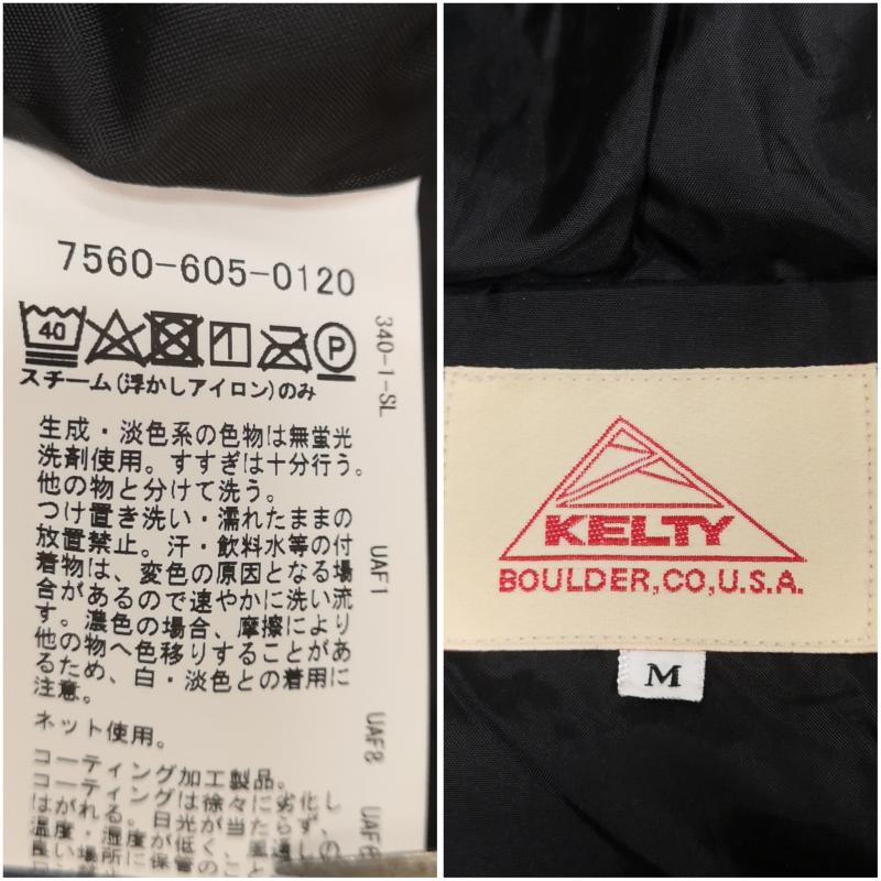 ケルティ KELTY ジャケット、上着 ジャンパー、ブルゾン 別注 ストーム デニム ジャケット マウンテン パーカー 7560-605-0120 M 黒 / ブラック / black X インディゴ / インディゴ / Indigo メンズ USED 古着 中古 50170179
