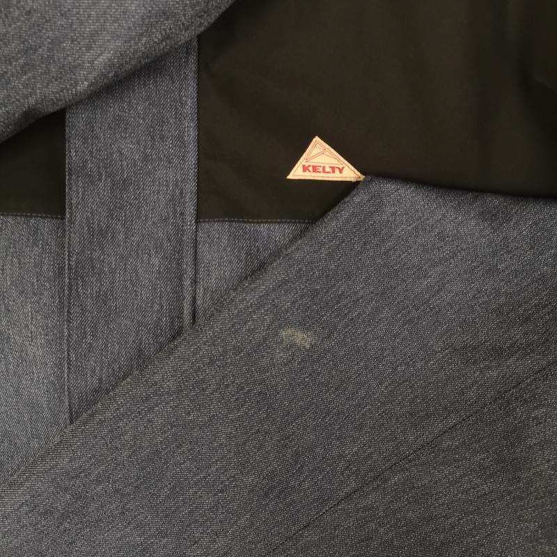ケルティ KELTY ジャケット、上着 ジャンパー、ブルゾン 別注 ストーム デニム ジャケット マウンテン パーカー 7560-605-0120 M 黒 / ブラック / black X インディゴ / インディゴ / Indigo メンズ USED 古着 中古 50170179