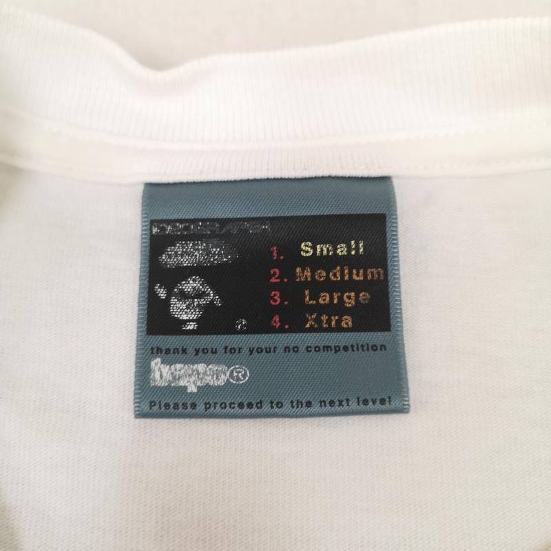 アベイシングエイプ A BATHING APE Tシャツ 長袖 日本製 カレッジ ロゴ ロング スリーブ Tシャツ L/S TEE S 白 / ホワイト / white X 赤 / レッド / red メンズ USED 古着 中古 50170181