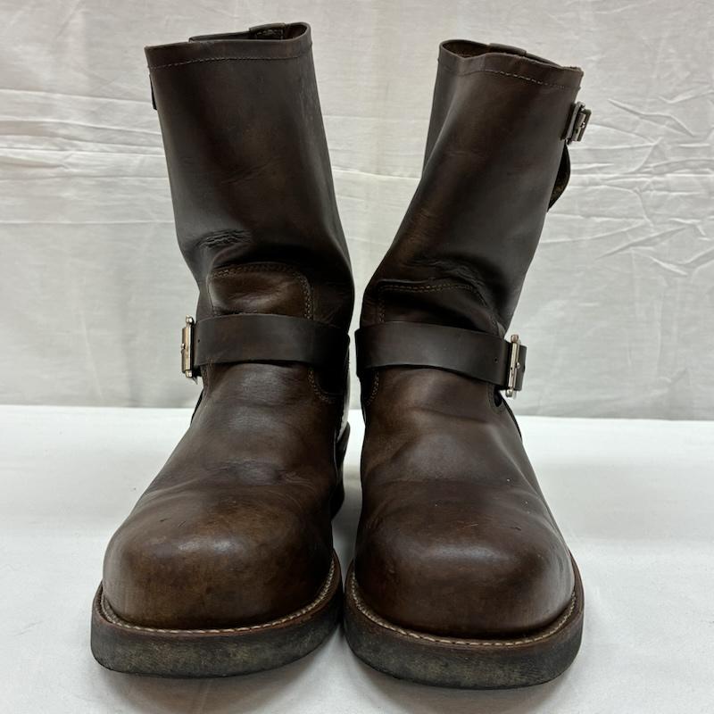 ホーキンス Hawkins ブーツ エンジニアブーツ スチールトゥ レザー エンジニア ブーツ ワーク HL 40016 27.0cm メンズ USED 古着 中古 50170192