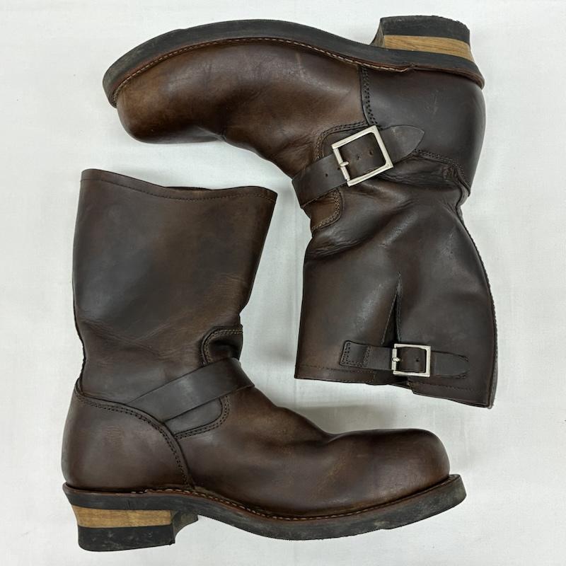 ホーキンス Hawkins ブーツ エンジニアブーツ スチールトゥ レザー エンジニア ブーツ ワーク HL 40016 27.0cm メンズ USED 古着 中古 50170192