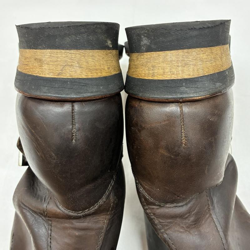 ホーキンス Hawkins ブーツ エンジニアブーツ スチールトゥ レザー エンジニア ブーツ ワーク HL 40016 27.0cm メンズ USED 古着 中古 50170192