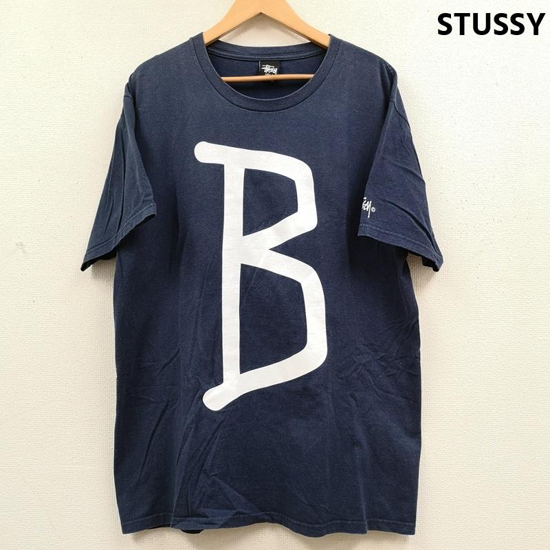 ステューシー STUSSY Tシャツ 半袖 メキシコ製 BEAUTY&YOUTH UNITED ARROWS コラボ 半袖 Tシャツ S/S TEE L 紺 / ネイビー / navy メンズ USED 古着 中古 50170194