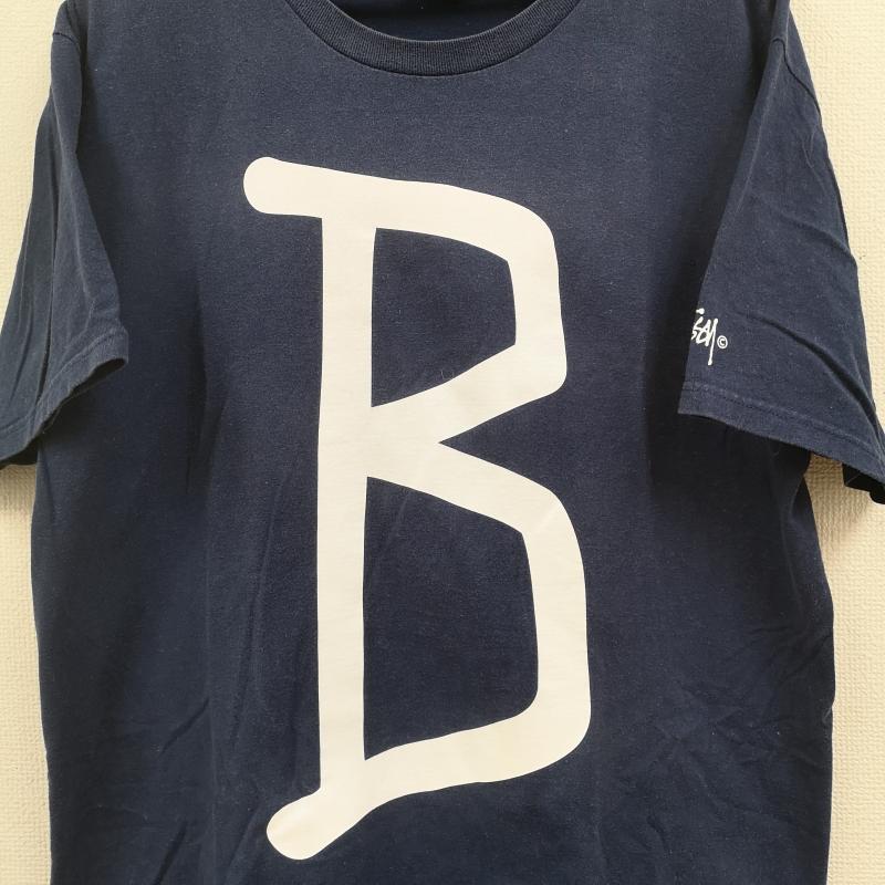 ステューシー STUSSY Tシャツ 半袖 メキシコ製 BEAUTY&YOUTH UNITED ARROWS コラボ 半袖 Tシャツ S/S TEE L 紺 / ネイビー / navy メンズ USED 古着 中古 50170194