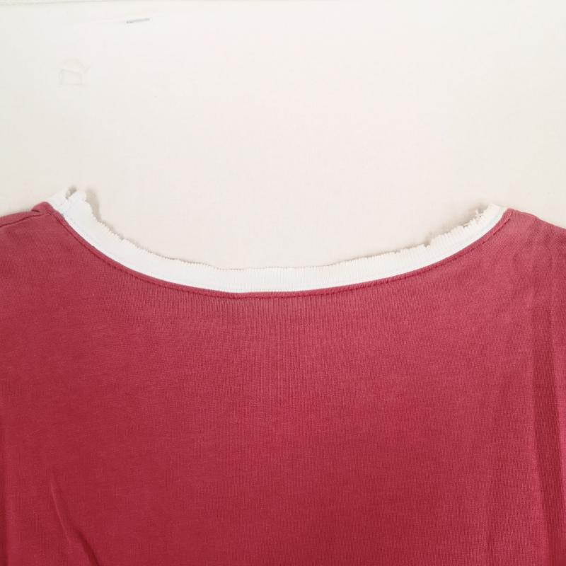 ステューシー STUSSY Tシャツ 半袖 USA製 SSリンク クラウン 半袖 リンガー Tシャツ S/S TEE XL えんじ / ワインレッド / dark red X 水色 / ライトブルー / メンズ USED 古着 中古 50170197