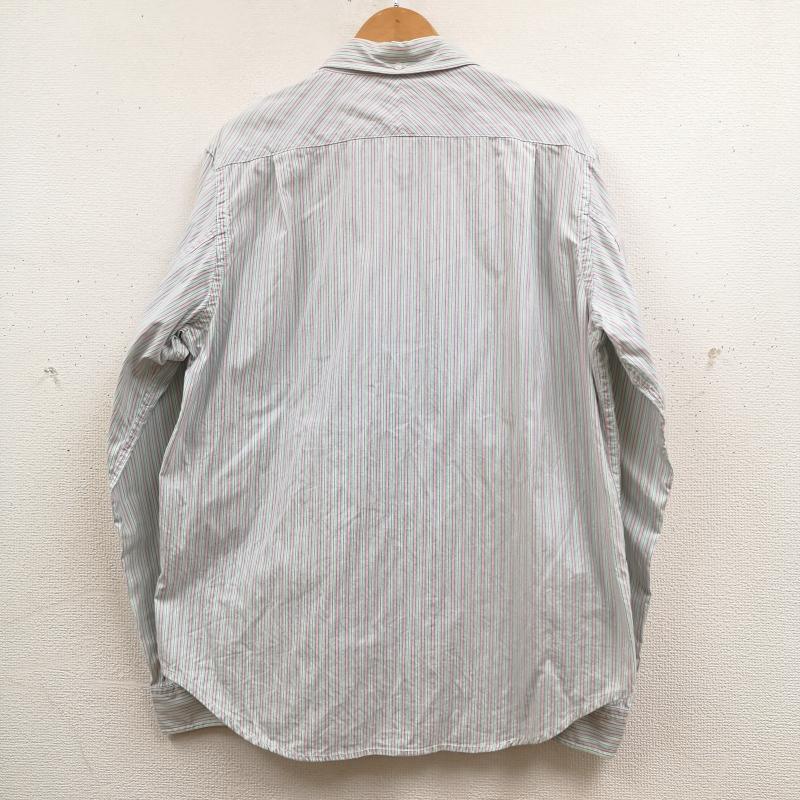 ステューシー STUSSY シャツ、ブラウス 長袖 マルチ ストライプ柄 クラウン 王冠 ボタンダウン 長袖 シャツ L マルチカラー / マルチカラー / multicolor メンズ USED 古着 中古 50170199