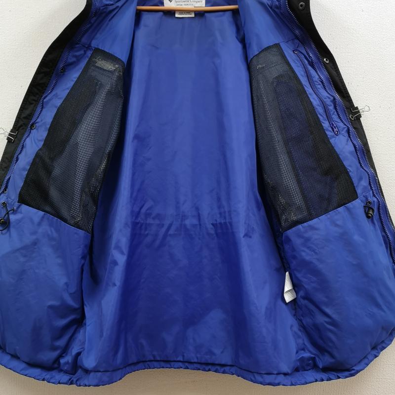 コロンビア Columbia ジャケット、上着 ジャンパー、ブルゾン Double Whammy ダブル ホワイミー マウンテン パーカー ナイロン ジャケット L 黒 / ブラック / black X 青 / ブルー / blue メンズ USED 古着 中古 50170200