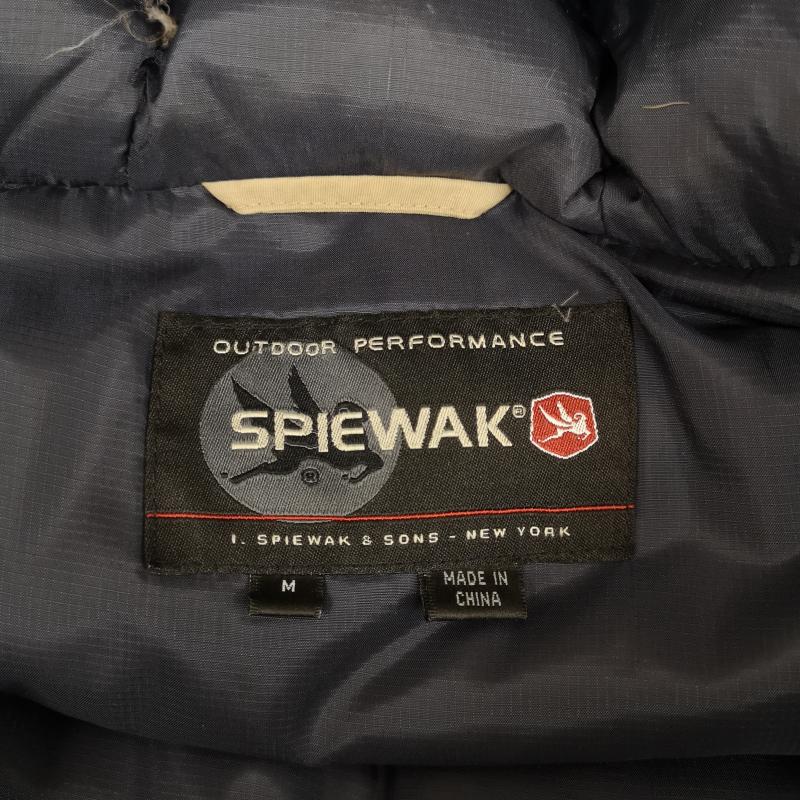スピーワック SPIEWAK ジャケット、上着 ジャンパー、ブルゾン ミリタリー ダウン パーカー ダウン ジャケット L ベージュ / ベージュ / beige メンズ USED 古着 中古 50170202