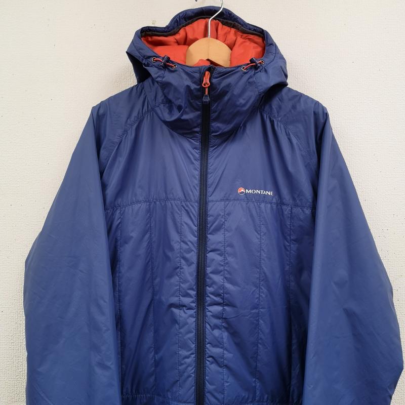 モンテイン MONTANE ジャケット、上着 ジャンパー、ブルゾン PRIMALOFT PERTEX インサレーション プリズム ジャケット L 青 / ブルー / blue メンズ USED 古着 中古 50170203