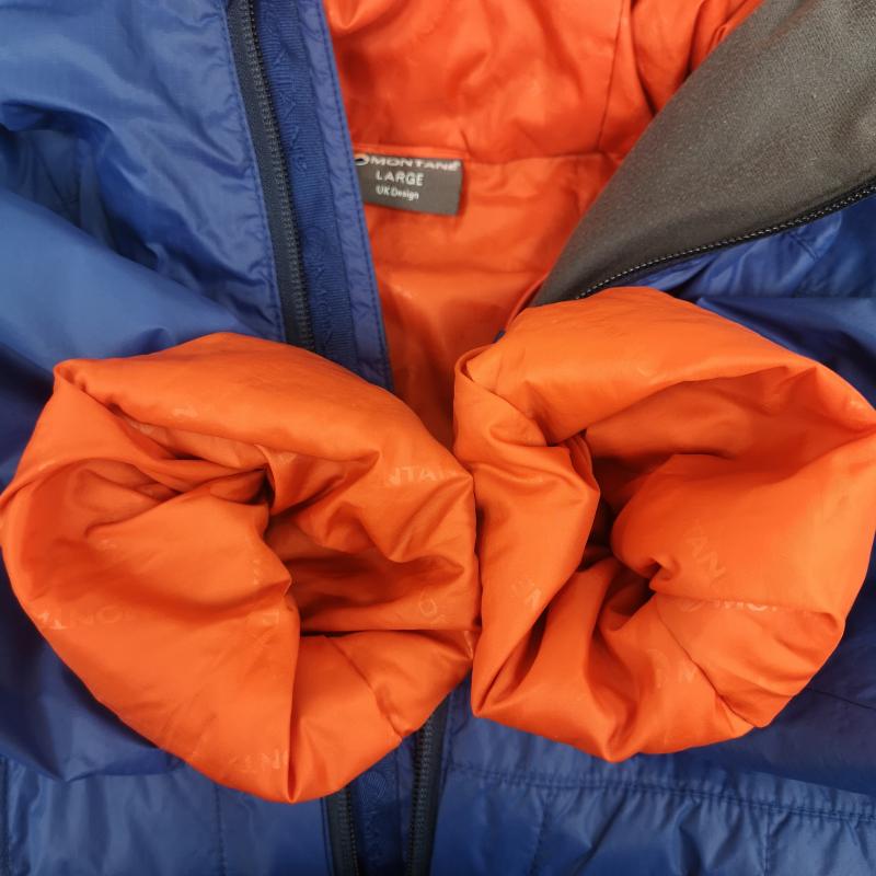 モンテイン MONTANE ジャケット、上着 ジャンパー、ブルゾン PRIMALOFT PERTEX インサレーション プリズム ジャケット L 青 / ブルー / blue メンズ USED 古着 中古 50170203