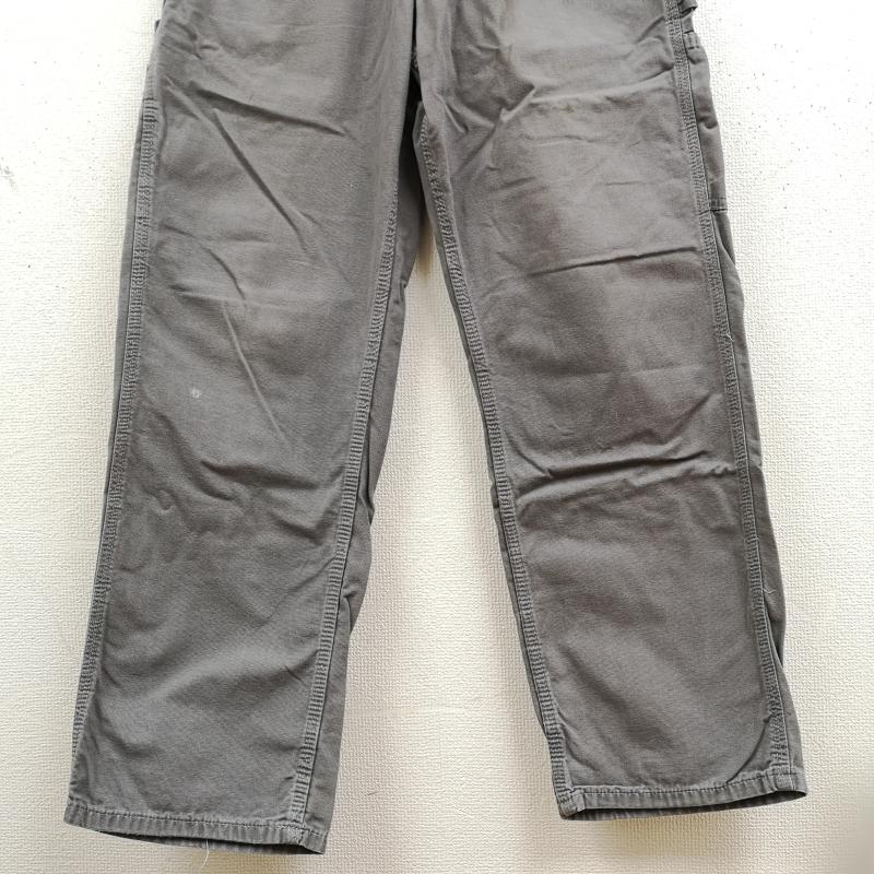 カーハート Carhartt パンツ ワークパンツ、ペインターパンツ ルーズフィット キャンバス カーペンター ペインター パンツ B159-CHR 30インチ 灰 / グレー / gray X チャコールグレー / チャコールグレー / メンズ USED 古着 中古 50170207