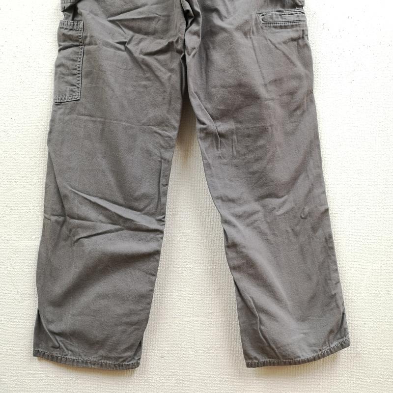 カーハート Carhartt パンツ ワークパンツ、ペインターパンツ ルーズフィット キャンバス カーペンター ペインター パンツ B159-CHR 30インチ 灰 / グレー / gray X チャコールグレー / チャコールグレー / メンズ USED 古着 中古 50170207