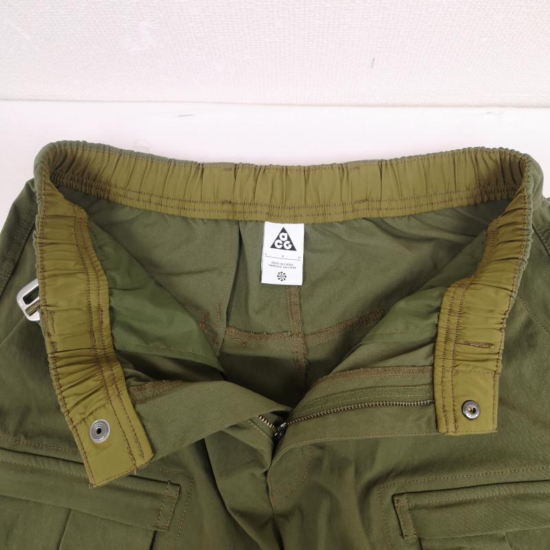ナイキ エィシージー NIKE ACG パンツ ワークパンツ、ペインターパンツ ウェビングベルト 2WAY仕様 Smith Summit カーゴ パンツ ショーツ CV0656-326 L カーキ / カーキ / khaki メンズ USED 古着 中古 50170209
