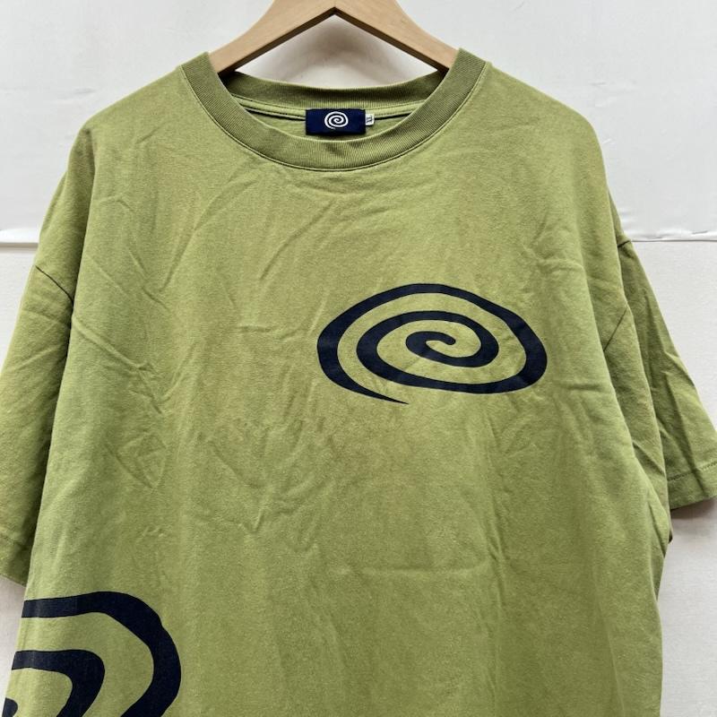 古着 USED Tシャツ 半袖 SOL soonerorlater 3 guruguru sideprint tee XL カーキ / カーキ / khaki メンズ USED 古着 中古 50170210