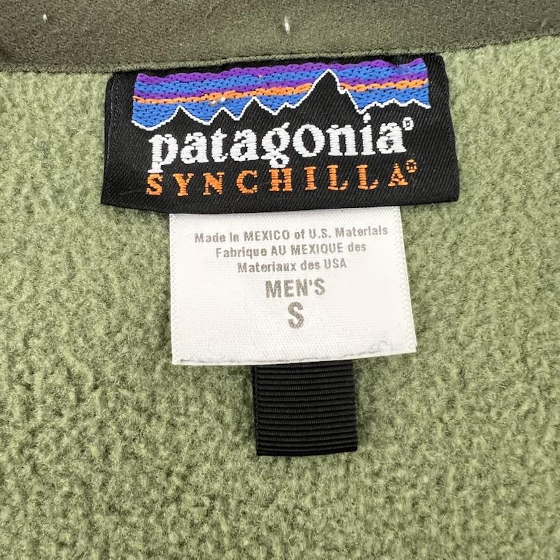 パタゴニア patagonia ベスト ベスト 00s 25184F9 フリース シンチラ ベスト S カーキ / カーキ / khaki メンズ USED 古着 中古 50170212