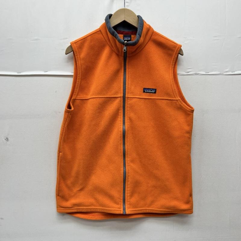 パタゴニア patagonia ベスト ベスト 00s USA製 Kids’ Micro Synchilla Vest フリース - 橙 / オレンジ / orange メンズ USED 古着 中古 50170215
