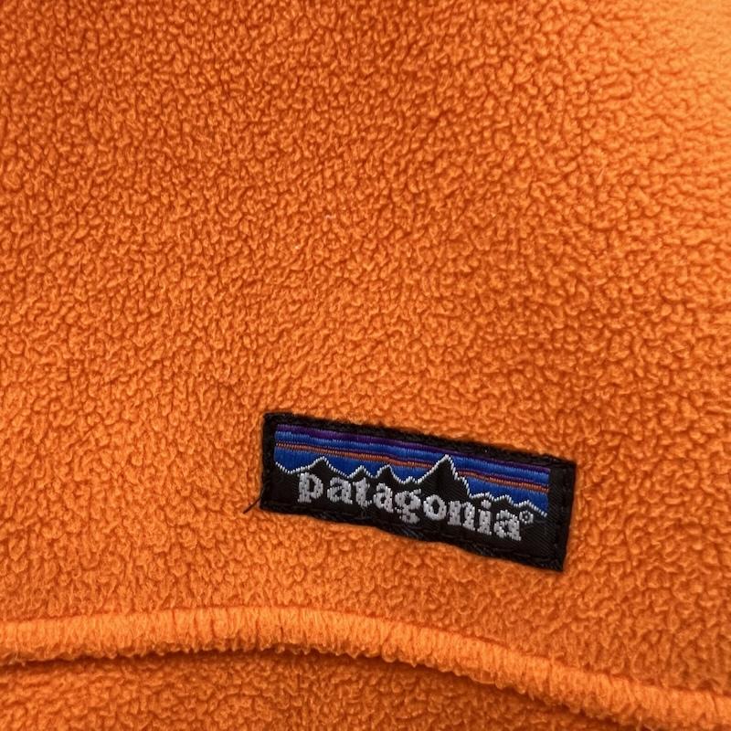 パタゴニア patagonia ベスト ベスト 00s USA製 Kids’ Micro Synchilla Vest フリース - 橙 / オレンジ / orange メンズ USED 古着 中古 50170215
