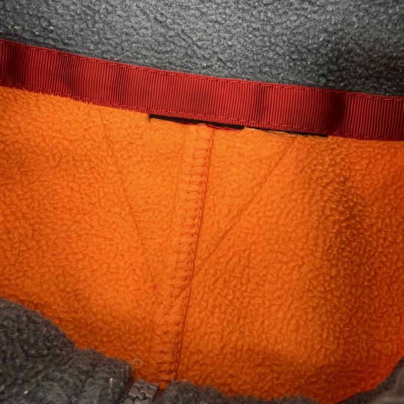 パタゴニア patagonia ベスト ベスト 00s USA製 Kids’ Micro Synchilla Vest フリース - 橙 / オレンジ / orange メンズ USED 古着 中古 50170215