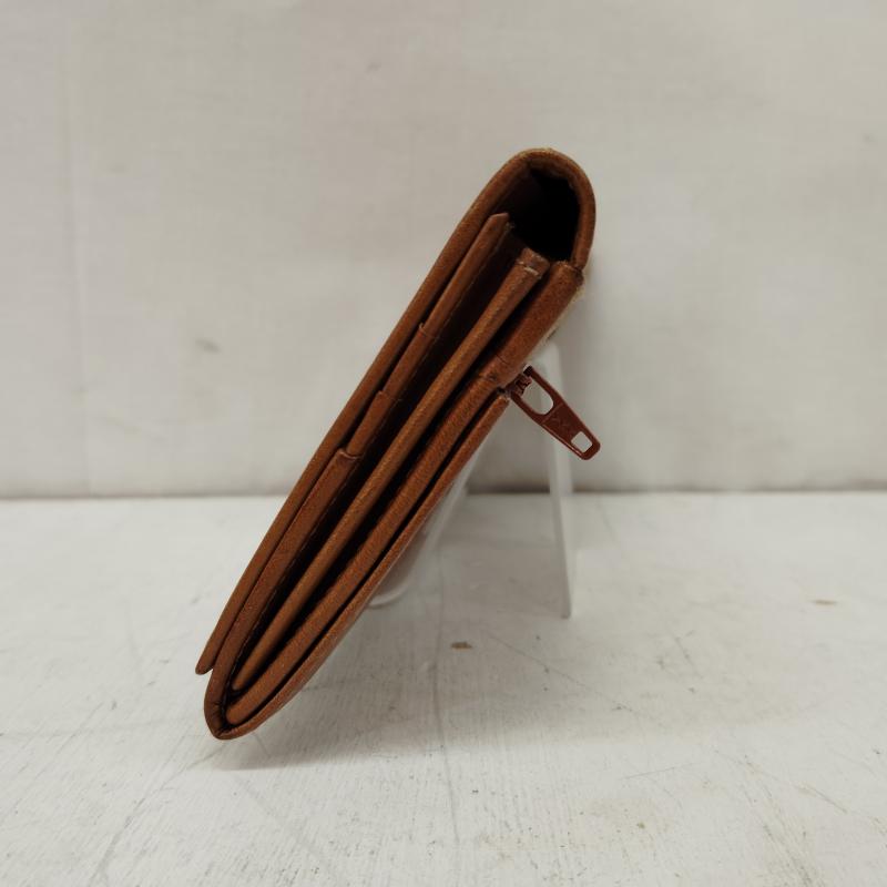 グッチ GUCCI 財布 長財布 80s 90s ヴィンテージ レザー 長財布 ホースシュー - 茶 / ブラウン / brown メンズ USED 古着 中古 50170216
