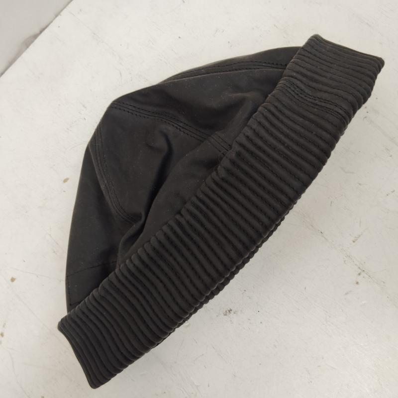 レザー レザー 帽子 キャップ 天神ワークス TENJIN WORKS C man Fisherman Cap - 黒 / ブラック / black メンズ USED 古着 中古 50170224