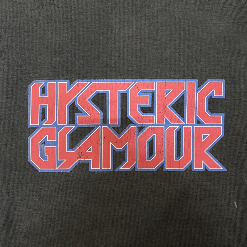 ヒステリックグラマー HYSTERIC GLAMOUR トレーナー 長袖 90s ロゴ スウェット トレーナー FREE 黒 / ブラック / black レディース USED 古着 中古 50170225