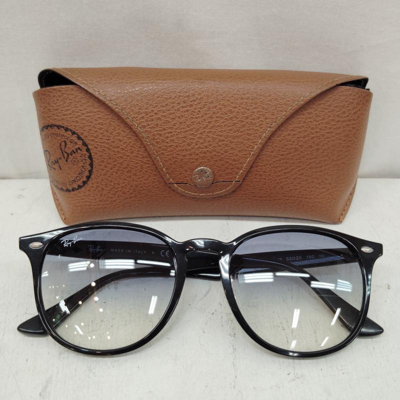 レイバン Ray-Ban めがね・サングラス サングラス RB4259F フルフィット アジアン フィット モデル - 黒 / ブラック / black X 青 / ブルー / blue メンズ USED 古着 中古 50170226