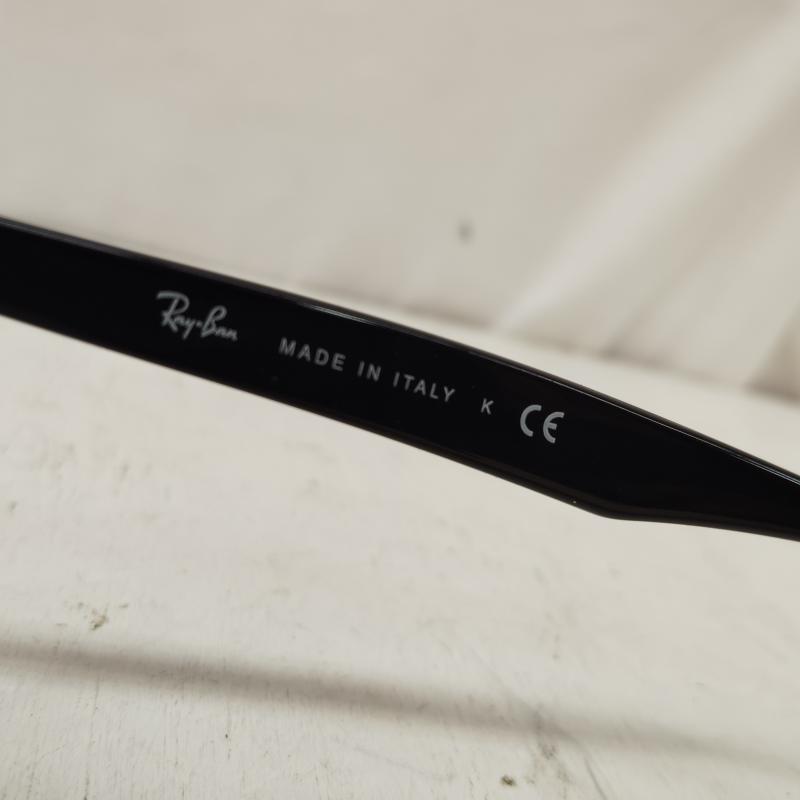 レイバン Ray-Ban めがね・サングラス サングラス RB4259F フルフィット アジアン フィット モデル - 黒 / ブラック / black X 青 / ブルー / blue メンズ USED 古着 中古 50170226